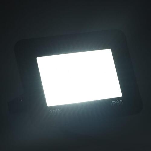 LED-projektører 2 stk. 30 W koldt hvidt lys