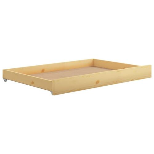 Daybed med udtræk 2x(90x200) cm massivt fyrretræ