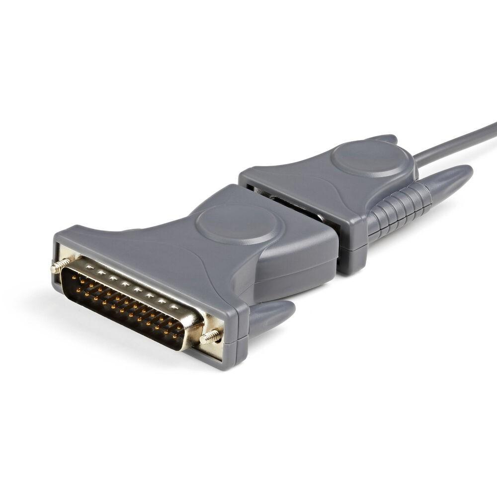 Adapter Startech Icusb232db25 Db25 Grå Usb 2.0 Db9