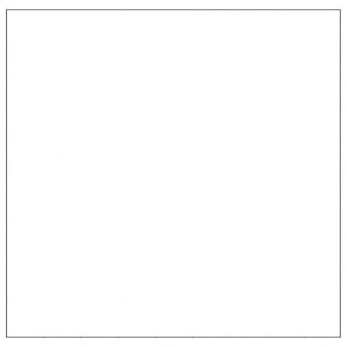 Hundeløbegård 81 m² i stål - sort, 900 × 900 × 70 cm