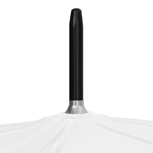 Paraply 130 cm hvid