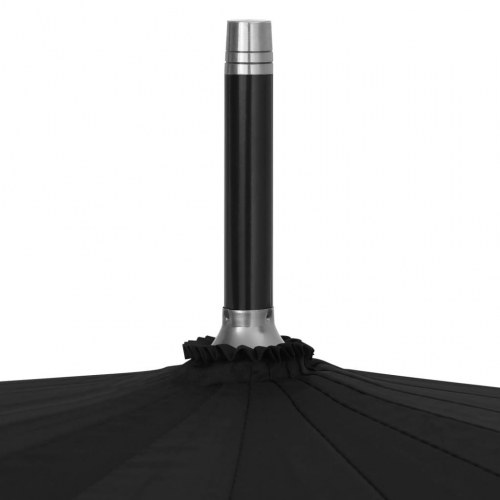 Paraply 120 cm med automatisk åbning - sort
