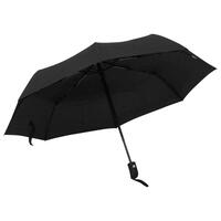 Paraply 95 cm automatisk åbning og lukning sort
