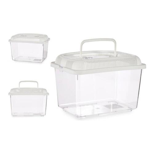 Akvarium Hvid Plastik 3 L (17 x 16 x 24 cm)