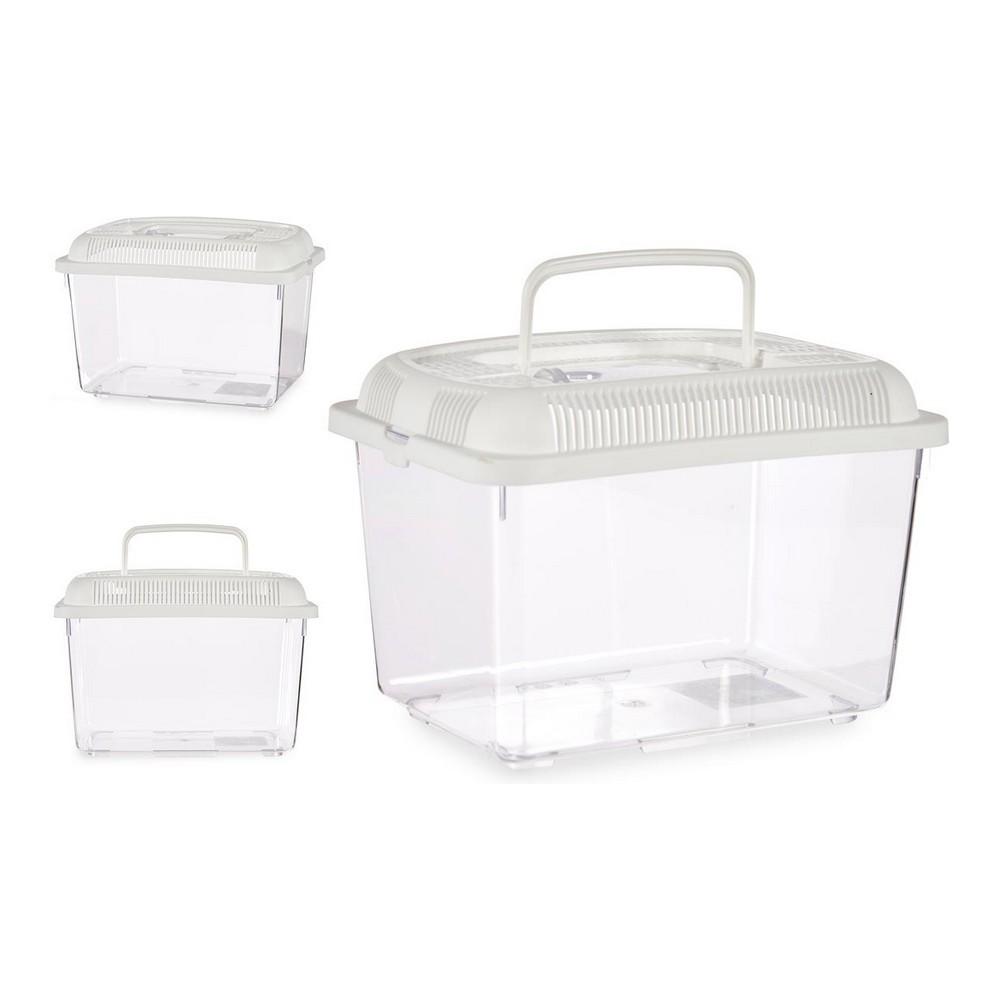 Akvarium Hvid Plastik 3 L (17 x 16 x 24 cm)