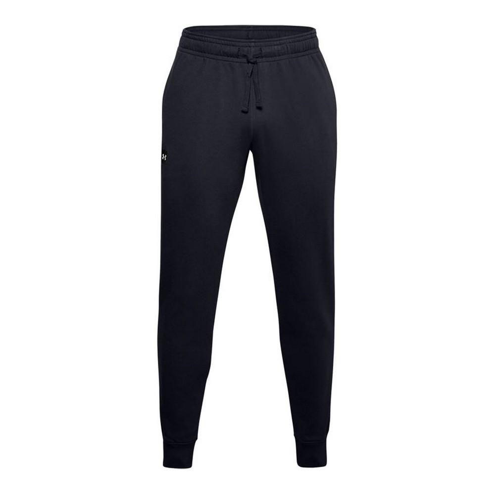 Lange sportsbukser Under Armour Rival Fleece Sort Mænd XL