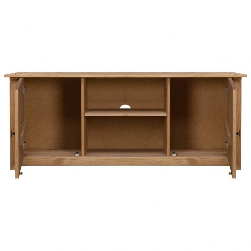 Tv-bord i massivt fyrretræ - Panama-serien 120×40×50 cm