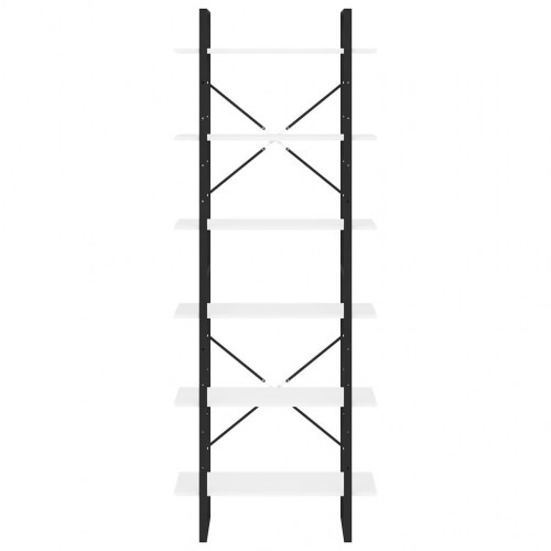 Højskab 80x30x210 cm konstrueret træ hvid