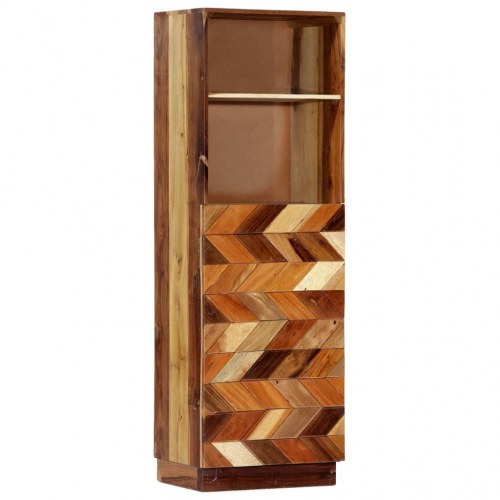 Højskab 40x32x122 cm massivt genbrugstræ