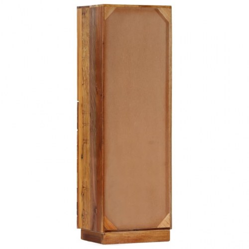 Højskab 40x32x122 cm massivt genbrugstræ