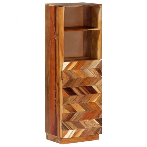 Højskab 40x32x122 cm massivt genbrugstræ