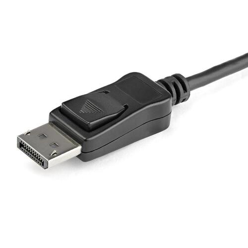 StarTech DisplayPort MST-hub 2x DP - Sort - 4K Ultra HD (MSTDP122DP)