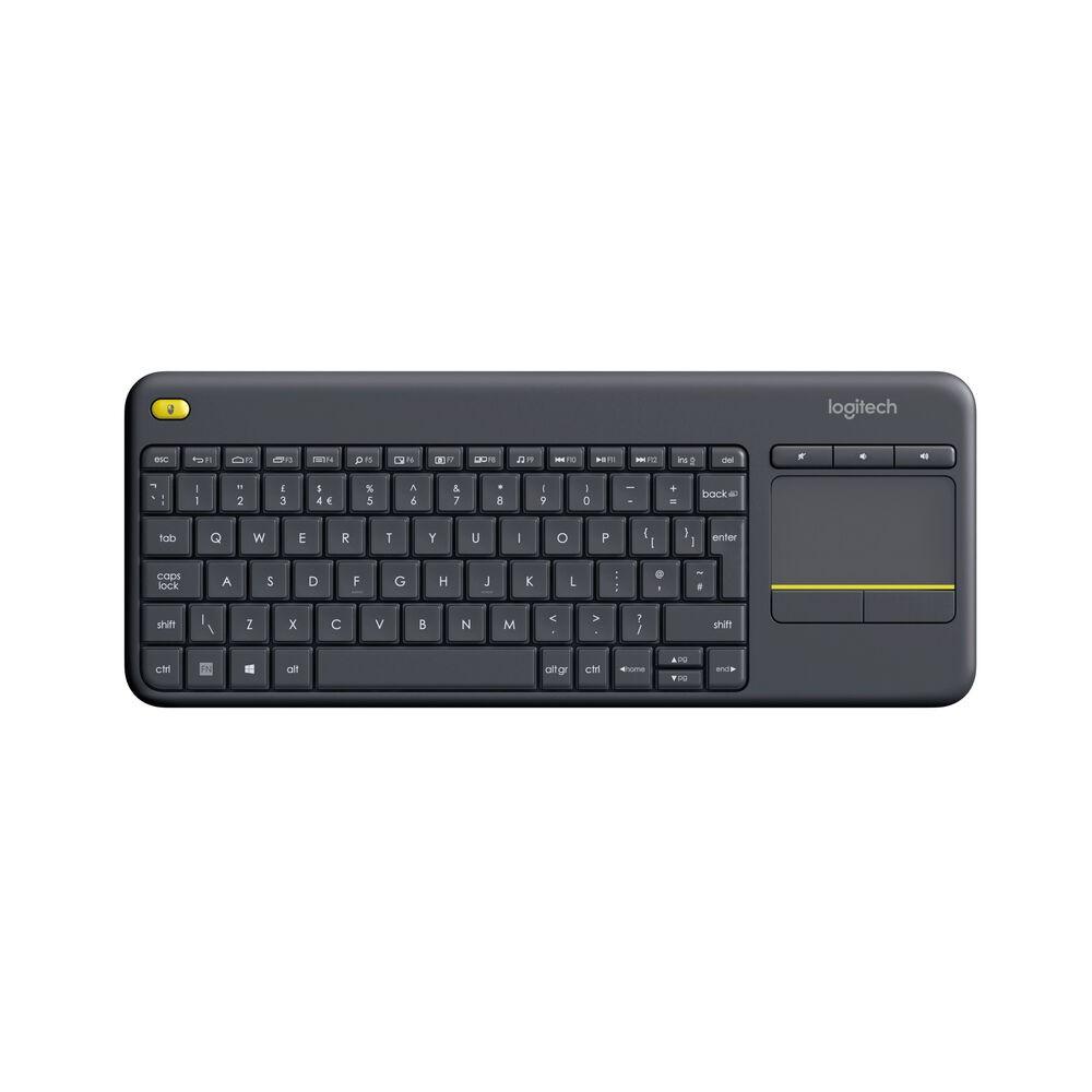 Tastatur Logitech 920 007143 Engelsk Sort Qwerty