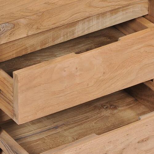 Tv-skab 115x30x40 cm massivt teaktræ