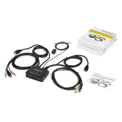 KVM-switch HDMI Startech SV211HDUA4K 2-porte