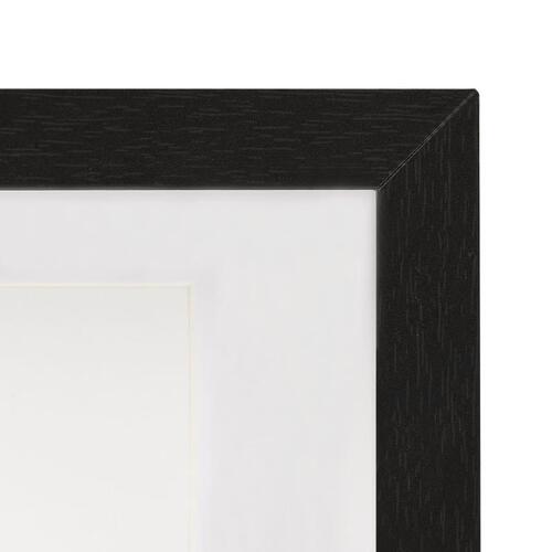 3D-billedrammer 3 stk. 28x28 cm til 20x20 cm billede sort