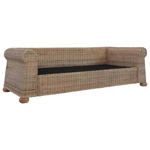 3-personers sofa med hynder naturlig rattan