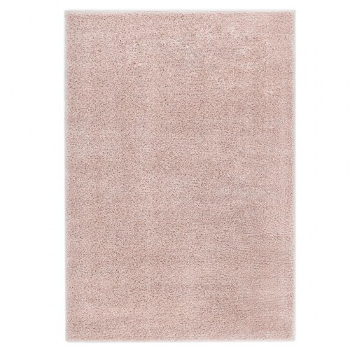 Shaggy tæppe 80 x 150 cm gammelrosa