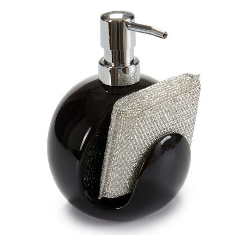 Rengøring til køkkenvask Sæbedispenser (400 ml) Sort