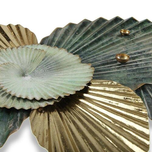 Vægdekoration Versa Metal (7 x 90,2 x 45,1 cm)