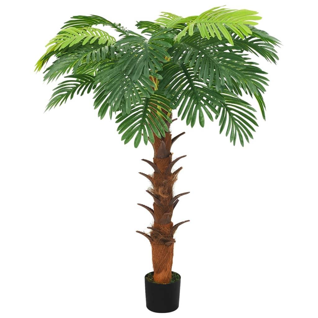 Kunstig cycaspalme med potte 160 cm grøn