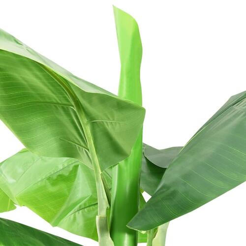 Kunstig bananpalme med potte 300 cm grøn
