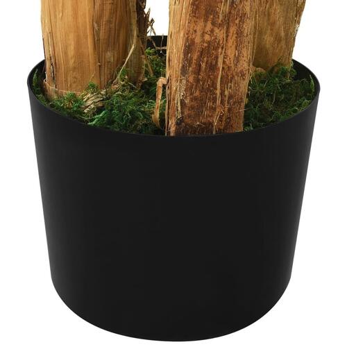 Kunstig bananpalme med potte 300 cm grøn