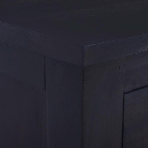 Tv-skab 100x30x45 cm massivt mahognitræ mørkebrun