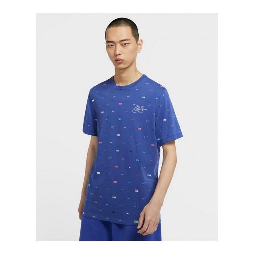 Nike Sportswear kortærmet T-shirt til mænd - Indigo, XS