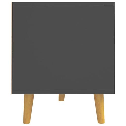 Tv-bord 90x40x48,5 cm konstrueret træ grå