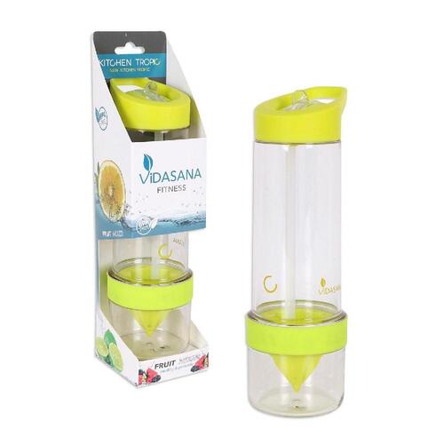 Flaske Kitchen Tropic Gul Blandemaskine 7,5 x 24,5 cm