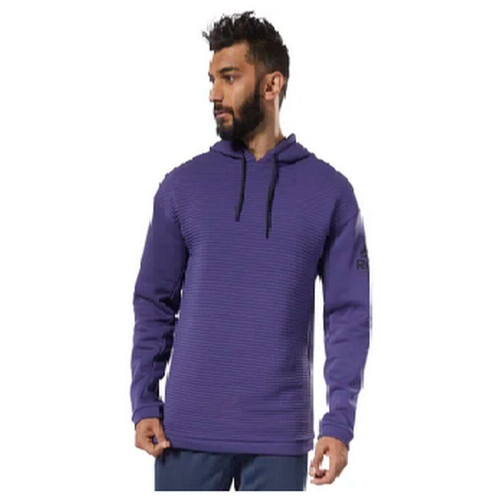 Hættetrøje Til Mænd Fleece Oth Hood Reebok Dy7802 Lilla Xs
