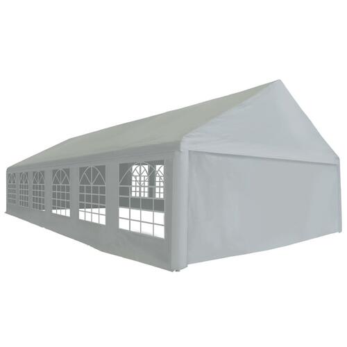 Festtelt PE 6x12 m grå