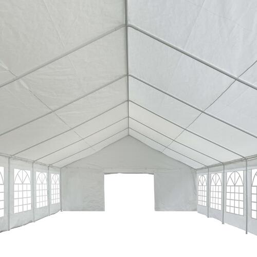 Festtelt 5x8 m PE hvid