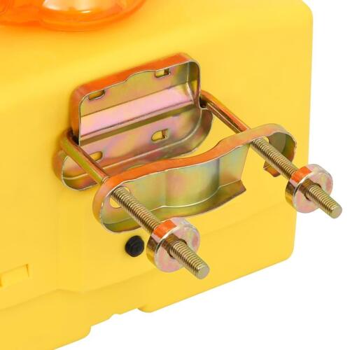 Arbejdslamper til byggeplads 2 stk. med batterier 18x8x37 cm
