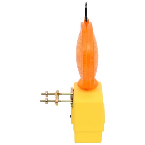 Arbejdslamper til byggeplads 10 stk. med batterier 18x8x37 cm