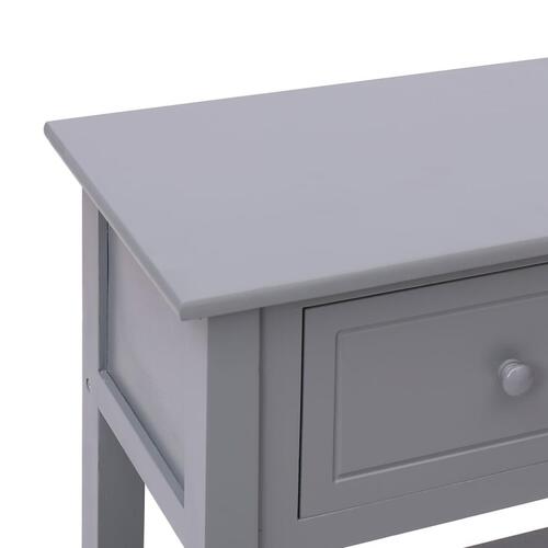 Konsolbord 115x30x76 cm træ grå