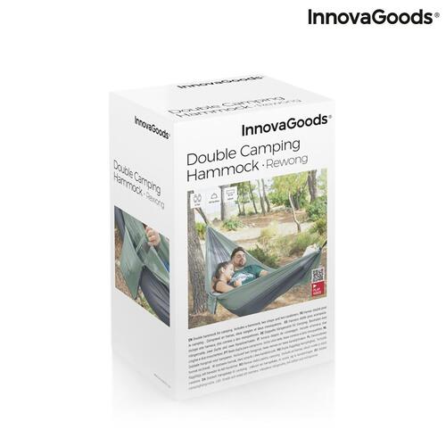 Dobbelt hængekøje til camping Rewong InnovaGoods