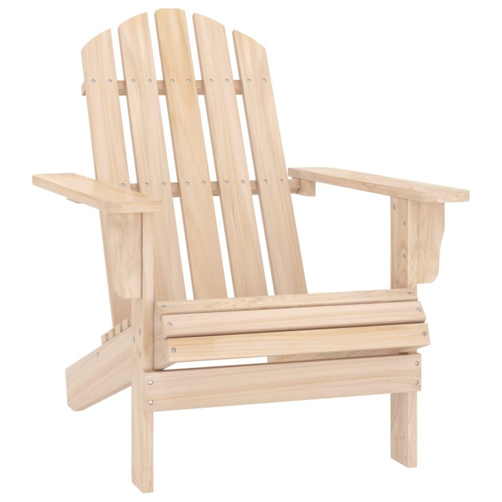 Adirondack-havestol massivt grantræ