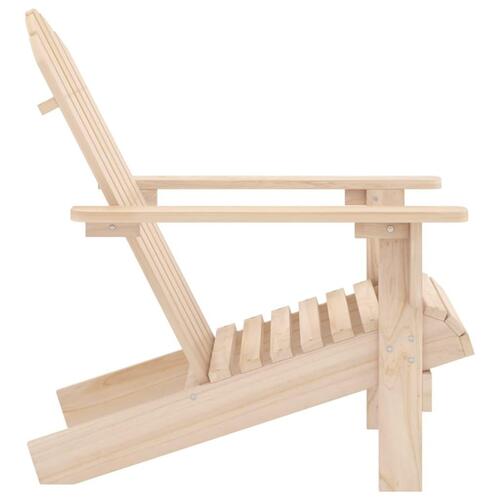 Adirondack-havestol massivt grantræ