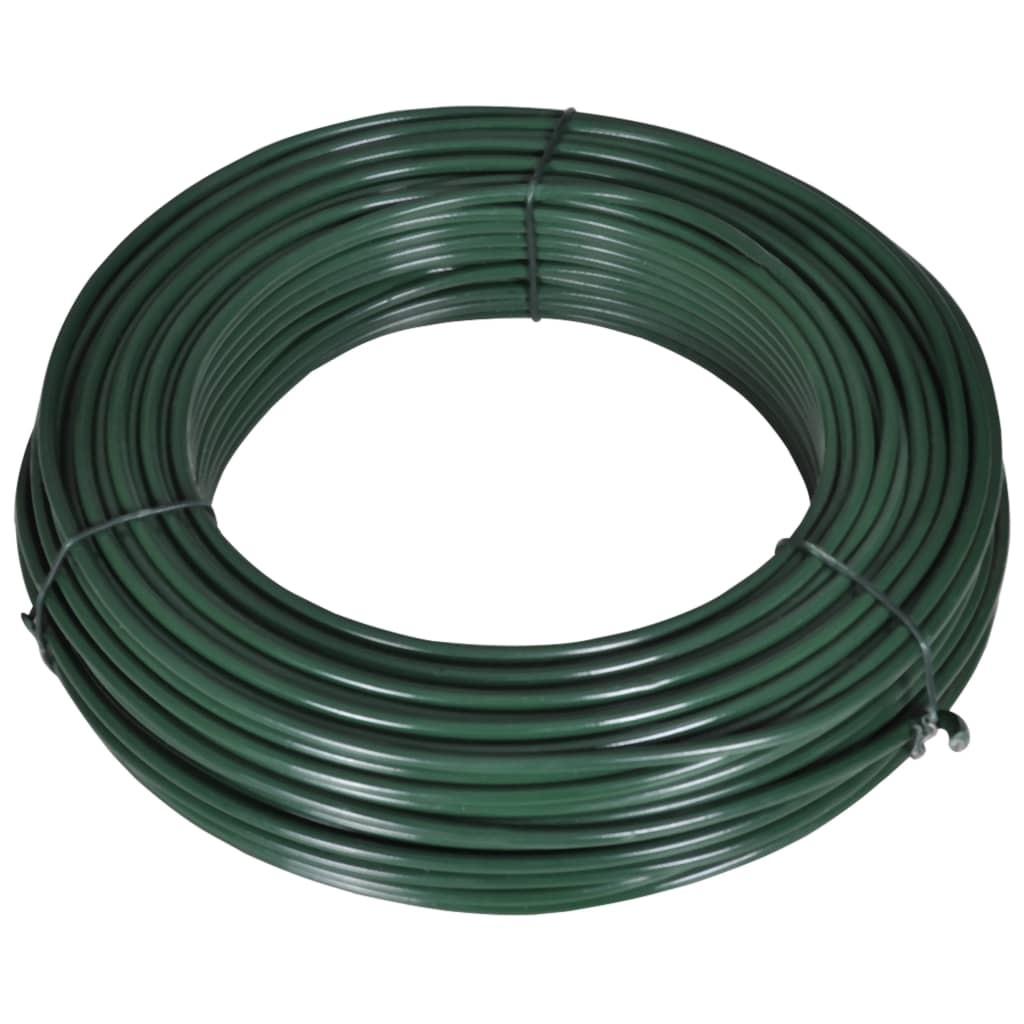 Hegnsbindetråd 80 m 2,1/3,1 mm stål grøn