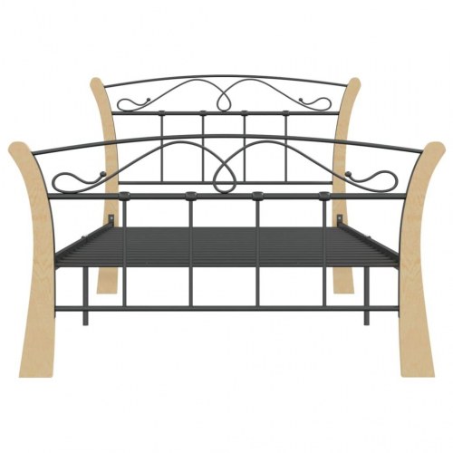 Sengestel 100x200 cm metal sort