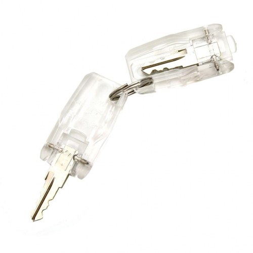 Mobilt arkivskab 39x45x60 cm stål hvid