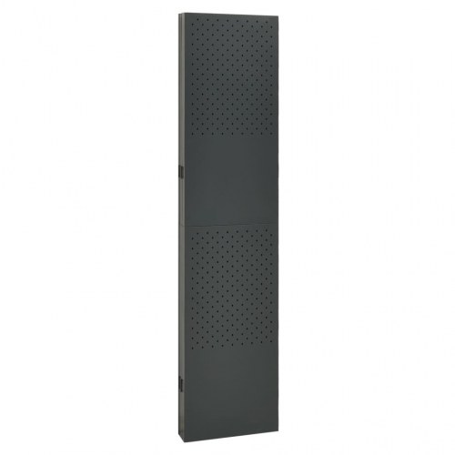 5-panels rumdeler 200x180 cm stål antracitgrå