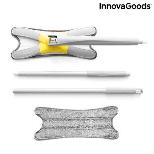 Mikrofiber gulvmoppe med automatisk vridefunktion type X Twop InnovaGoods