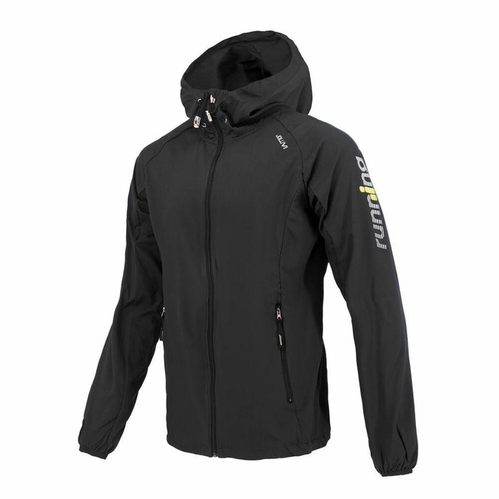 Joluvi Meta Hood vindjakke til mænd - sort, 3XL