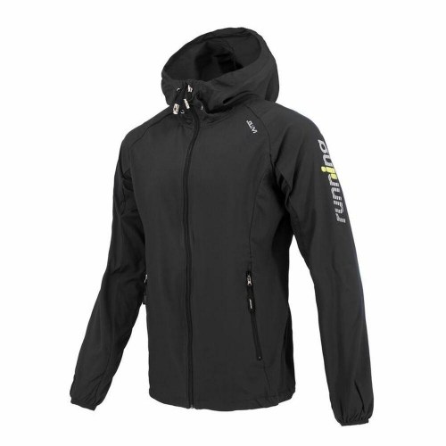 Joluvi Meta Hood vindjakke til mænd - sort, 3XL