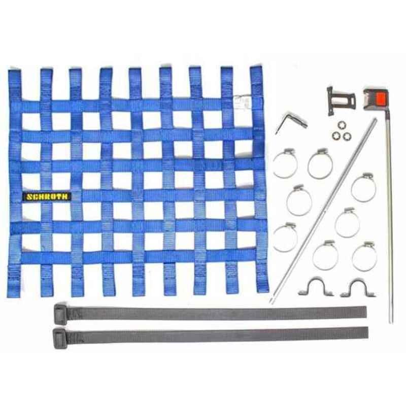 Vinduesnet til bil SCHROTH RACING - blå