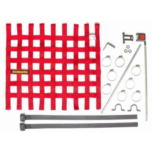 Vinduesnet SCHROTH RACING - rød