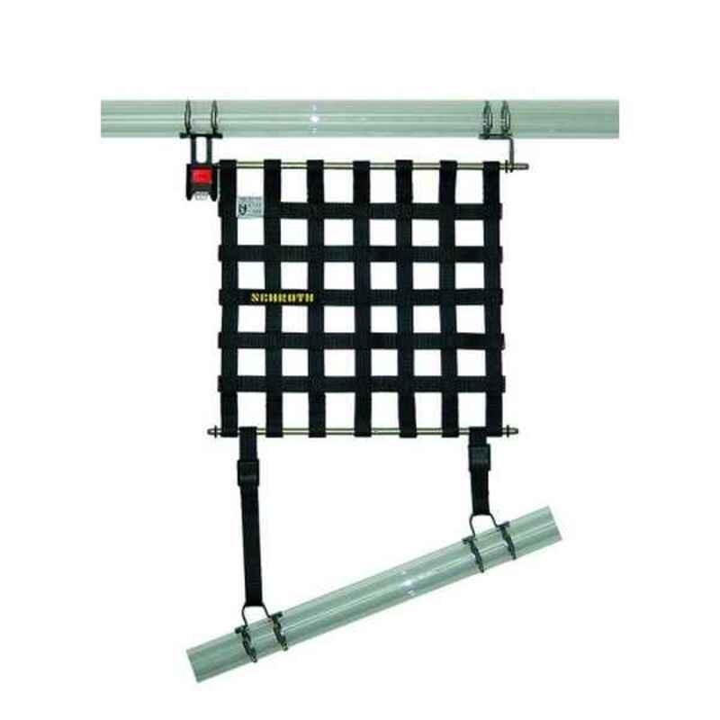 Bilvinduesnet SCHROTH RACING - sort